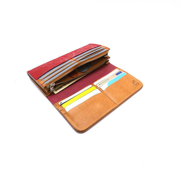 二つ折りF ベロ無し ペイズリー