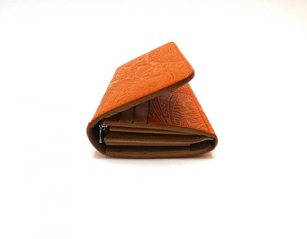 二つ折りF ベロ無し ペイズリー