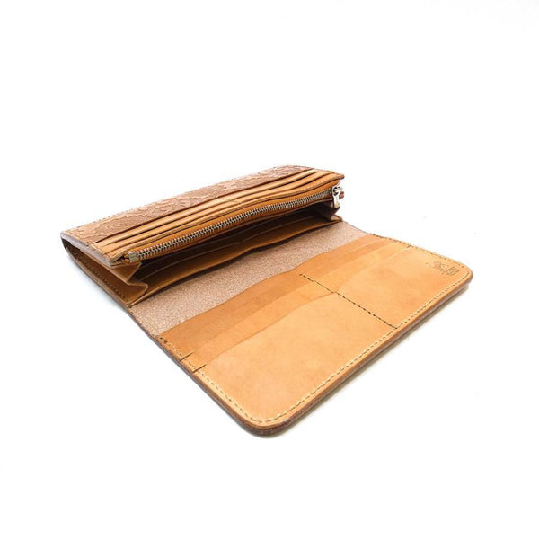 二つ折りF ベロ無し ペイズリー