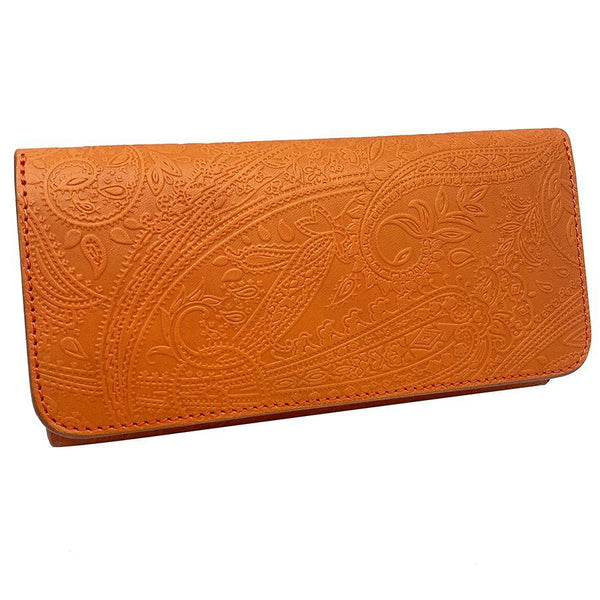 二つ折りF ベロ無し ペイズリー