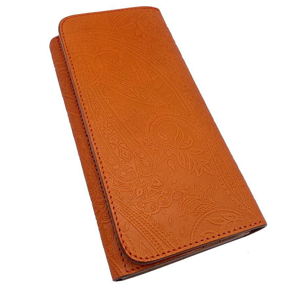 二つ折りF ベロ無し ペイズリー