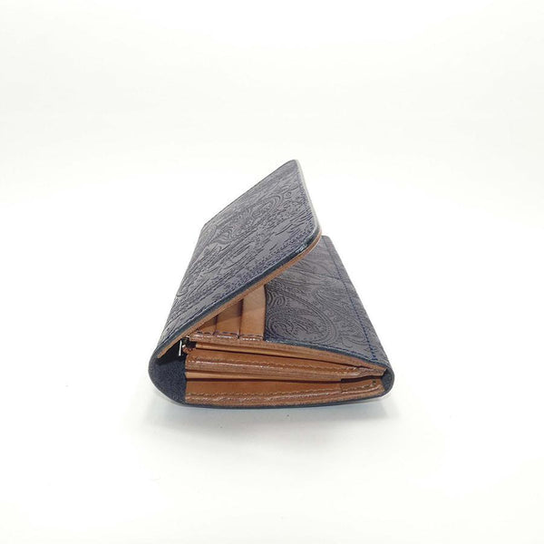 二つ折りF ベロ無し ペイズリー