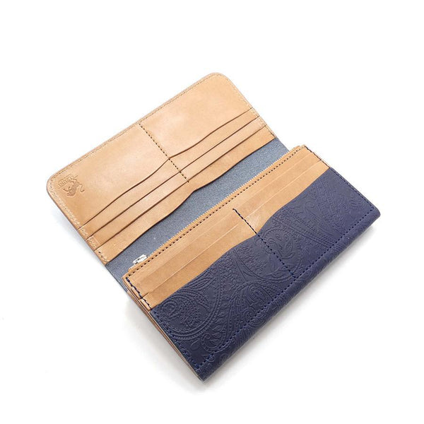 二つ折りF ベロ無し ペイズリー