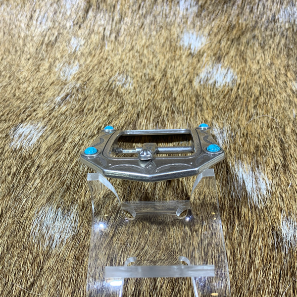 40mm中一美錠(ターコイズ柄)