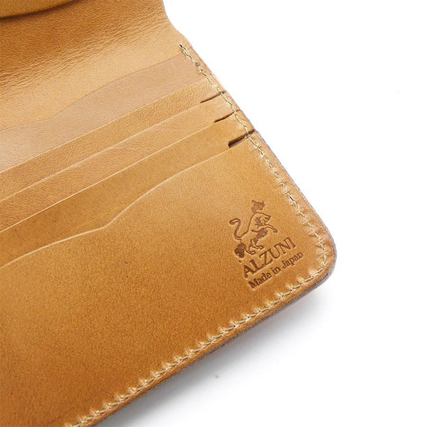 ミニマム財布両面カード アウトポケット サドル