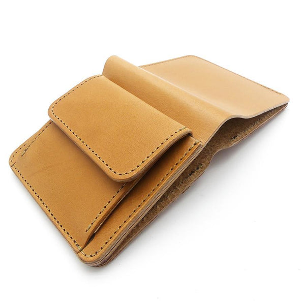 ミニマム財布両面カード アウトポケット サドル