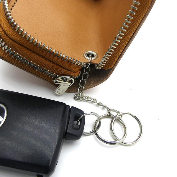 Wファスナースマートキーケース