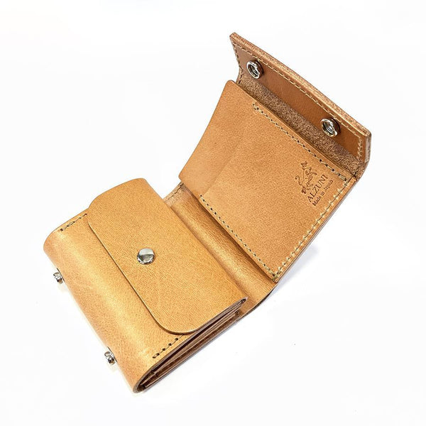 ミニ財布スクエア ホック