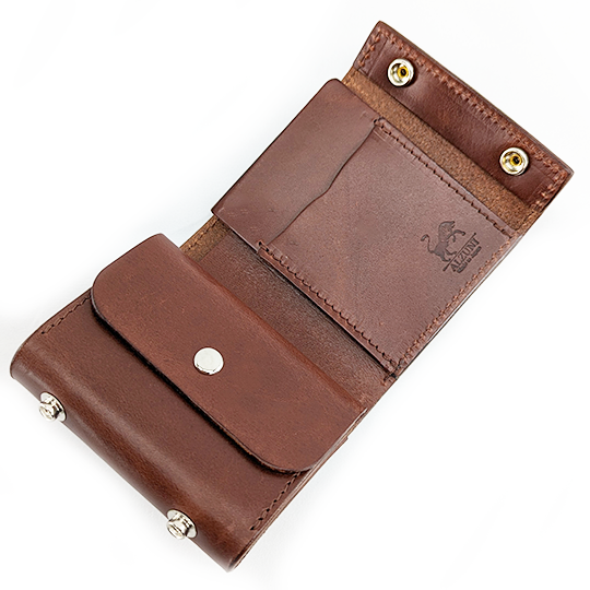 ミニ財布スクエア ホック