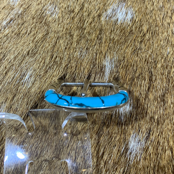 40mm帆型美錠(ターコイズ柄)