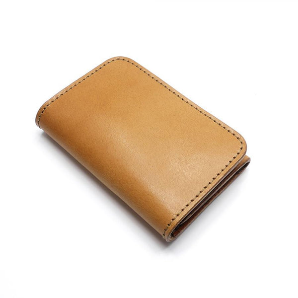 5106 風琴マチカードケース サドル