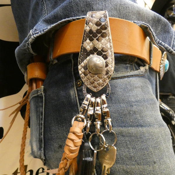 1467タイプ 貼り合わせキーホルダーパイソン