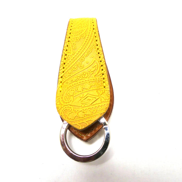 貼り合わせキーホルダー ペイズリー