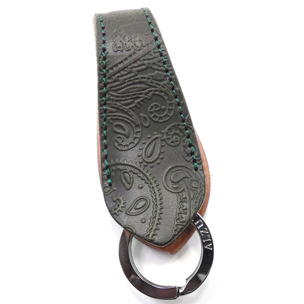 1467タイプ 貼り合わせキーホルダー ペイズリー