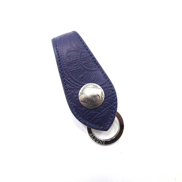 貼り合わせキーホルダー ペイズリー