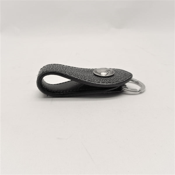 1467タイプ 貼り合わせキーホルダー 銀擦りエイ