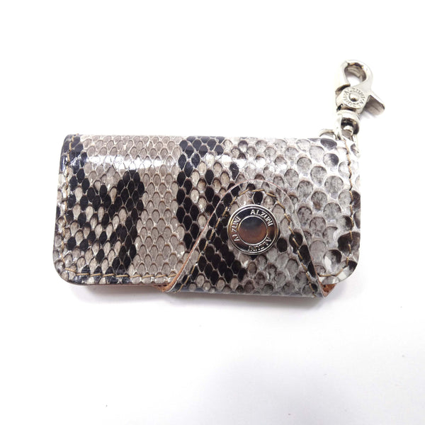 ベロ付4連キーケース パイソン