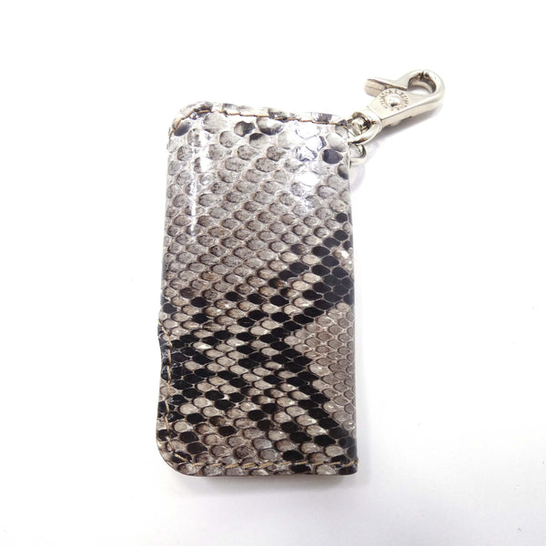 ベロ付4連キーケース パイソン