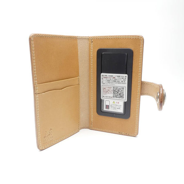 手帳型スマホカバー サドル Mサイズ