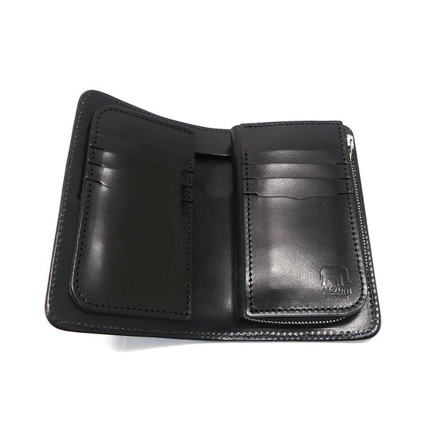 ハーフ財布 L字コイン ゾウ