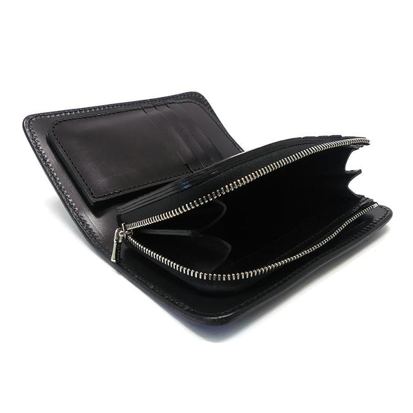 ハーフ財布 L字コイン ゾウ