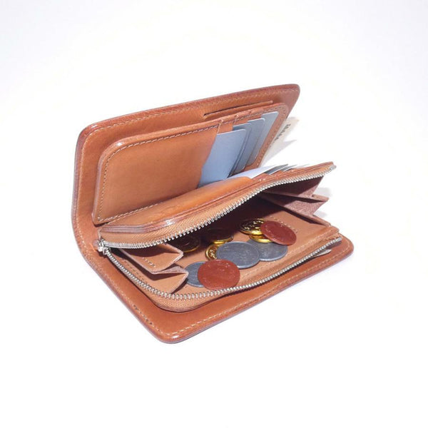 ハーフ財布 L字コイン ゾウ