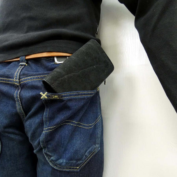 ハーフ財布 L字コイン ゾウ