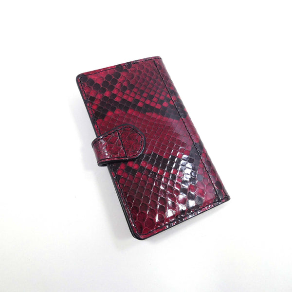 手帳型スマホカバー パイソン Mサイズ