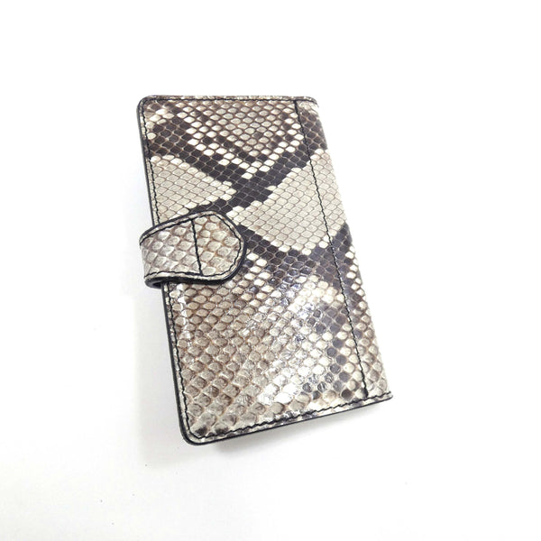 手帳型スマホカバー パイソン Mサイズ