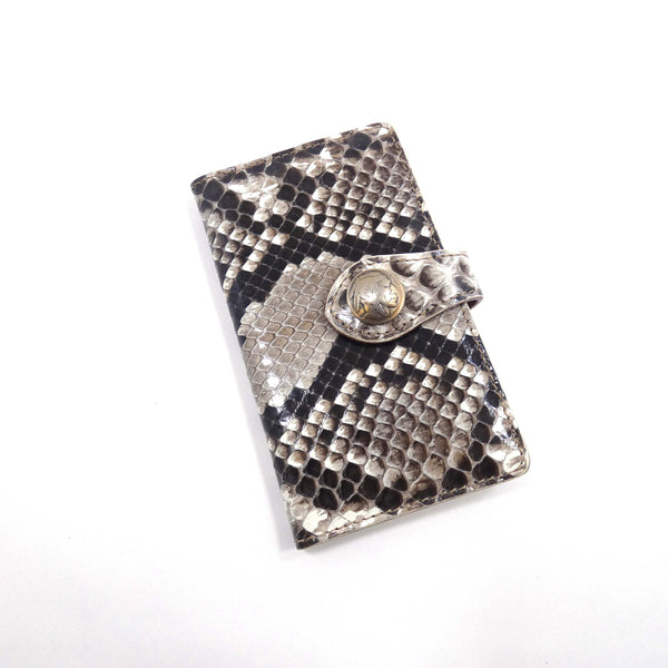 手帳型スマホカバー パイソン Mサイズ