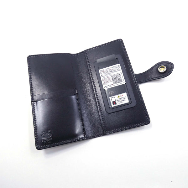 手帳型スマホカバー パイソン Lサイズ