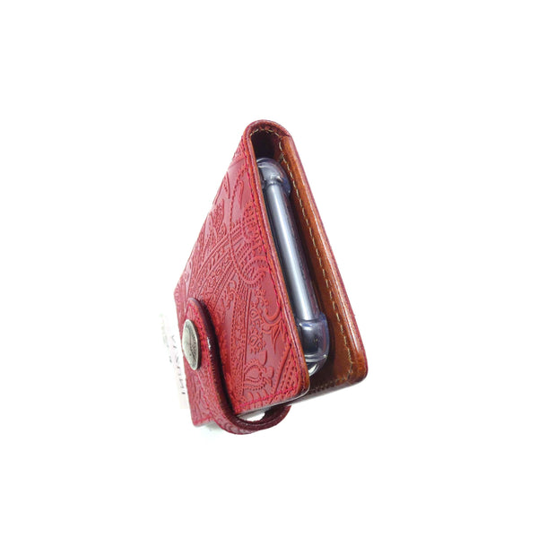 手帳型スマホカバー ペイズリー Mサイズ