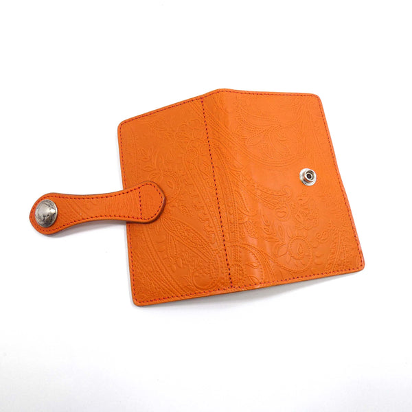 手帳型スマホカバー ペイズリー Mサイズ