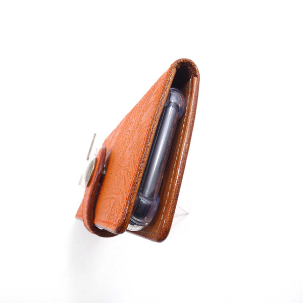 手帳型スマホカバー ペイズリー Mサイズ