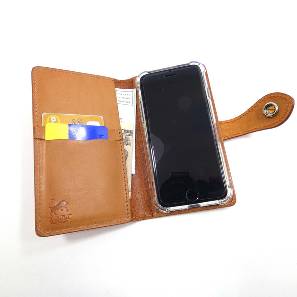 手帳型スマホカバー ペイズリー Mサイズ