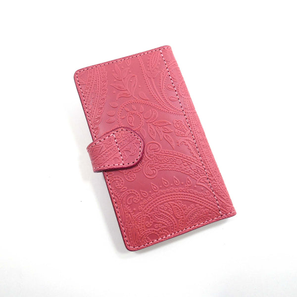 手帳型スマホカバー ペイズリー Mサイズ