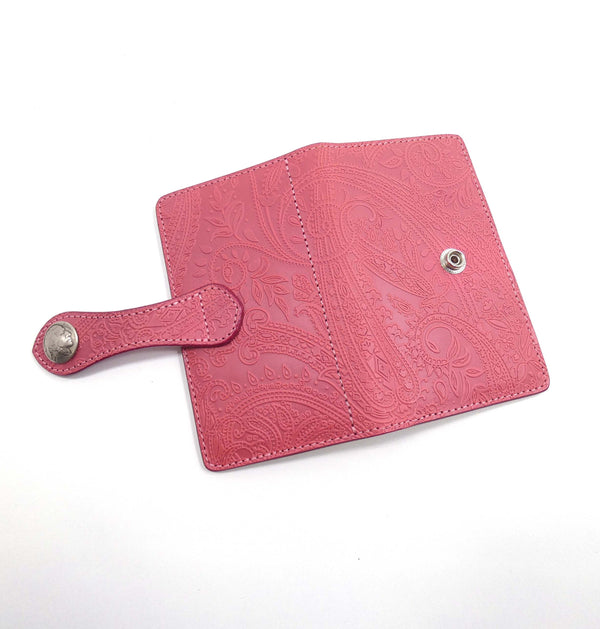 手帳型スマホカバー ペイズリー Mサイズ