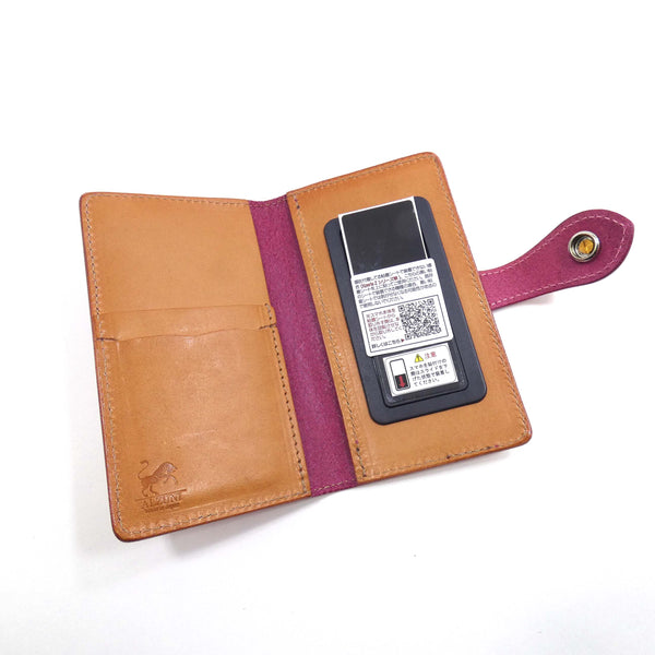 手帳型スマホカバー ペイズリー Mサイズ