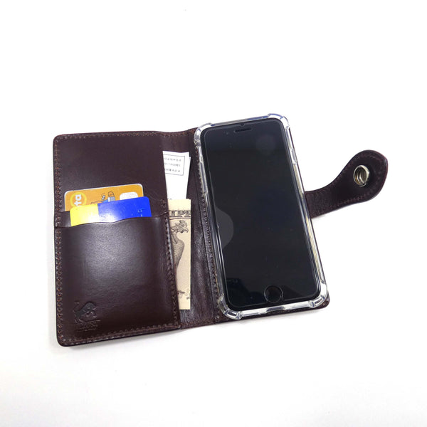 手帳型スマホカバー ルイス Mサイズ