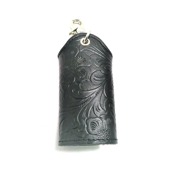 スマートキーホルダー フラワーエンボス