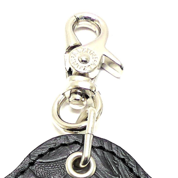 スマートキーホルダー フラワーエンボス