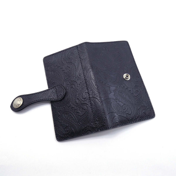 手帳型スマホカバー ペイズリー Mサイズ