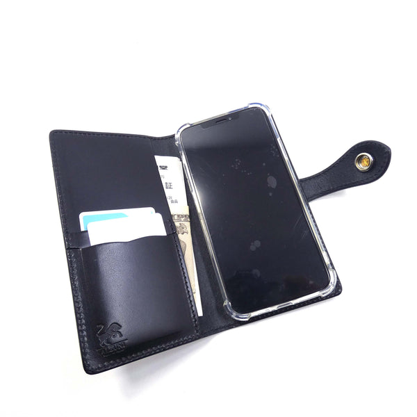 手帳型スマホカバー ペイズリー Mサイズ