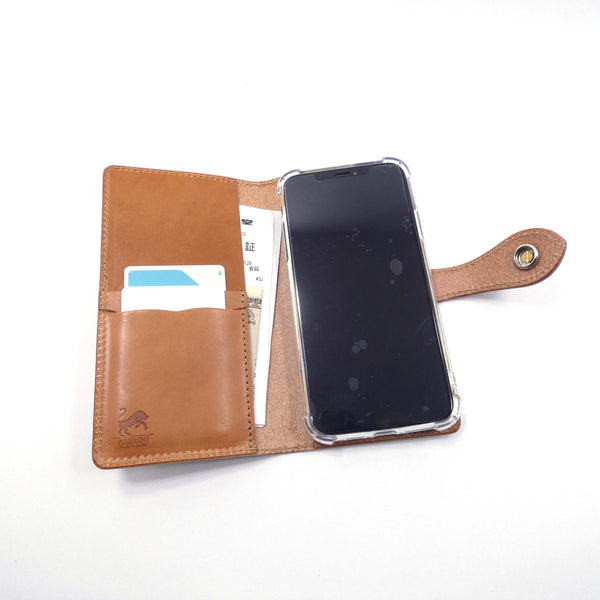 手帳型スマホカバー ペイズリー Mサイズ