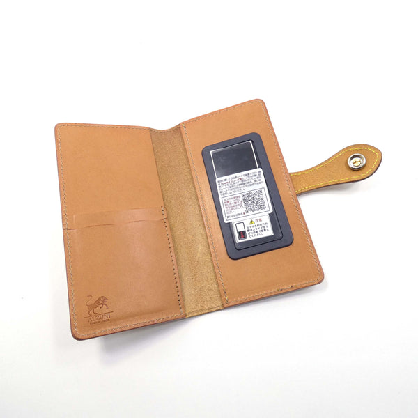 手帳スマホカバー ペイズリー Lサイズ