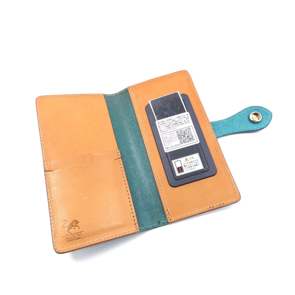 H様限定 手帳スマホカバー ペイズリー Lサイズ&アップルウォッチバンド