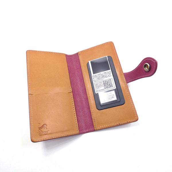 手帳スマホカバー ペイズリー Lサイズ