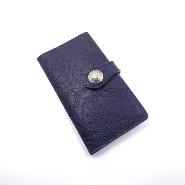 手帳スマホカバー ペイズリー Lサイズ