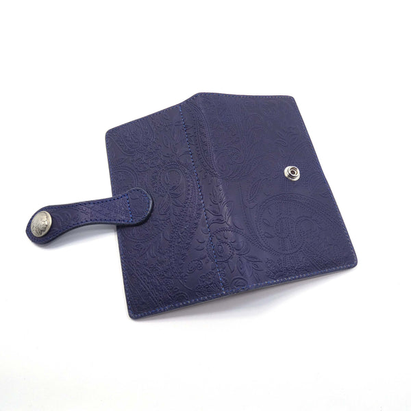 手帳スマホカバー ペイズリー Lサイズ
