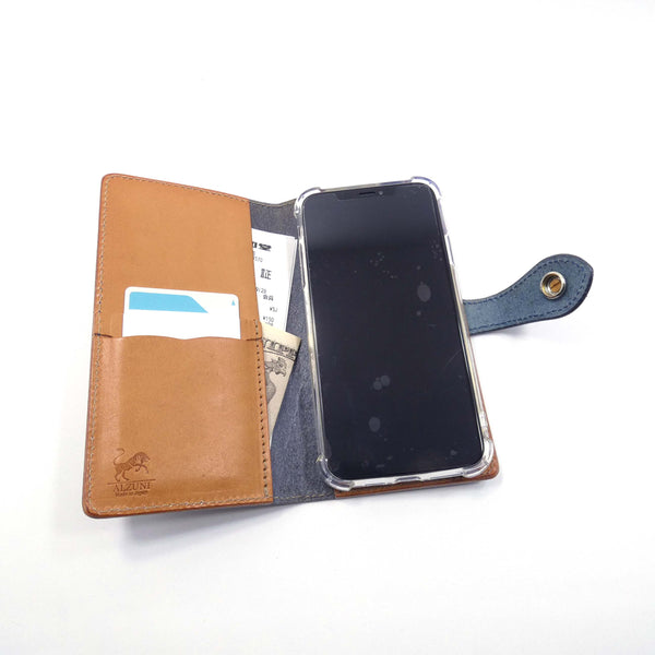 手帳スマホカバー ペイズリー Lサイズ